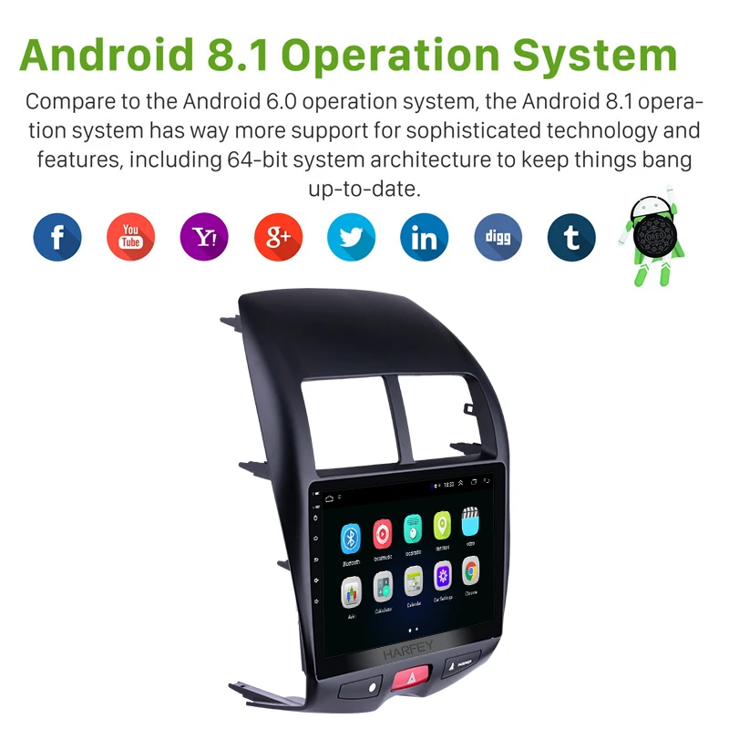 Автомобильный мультимедийный плеер Seicane 2RAM Android 8 1 4G DSP GPS радио навигатор для CITROEN