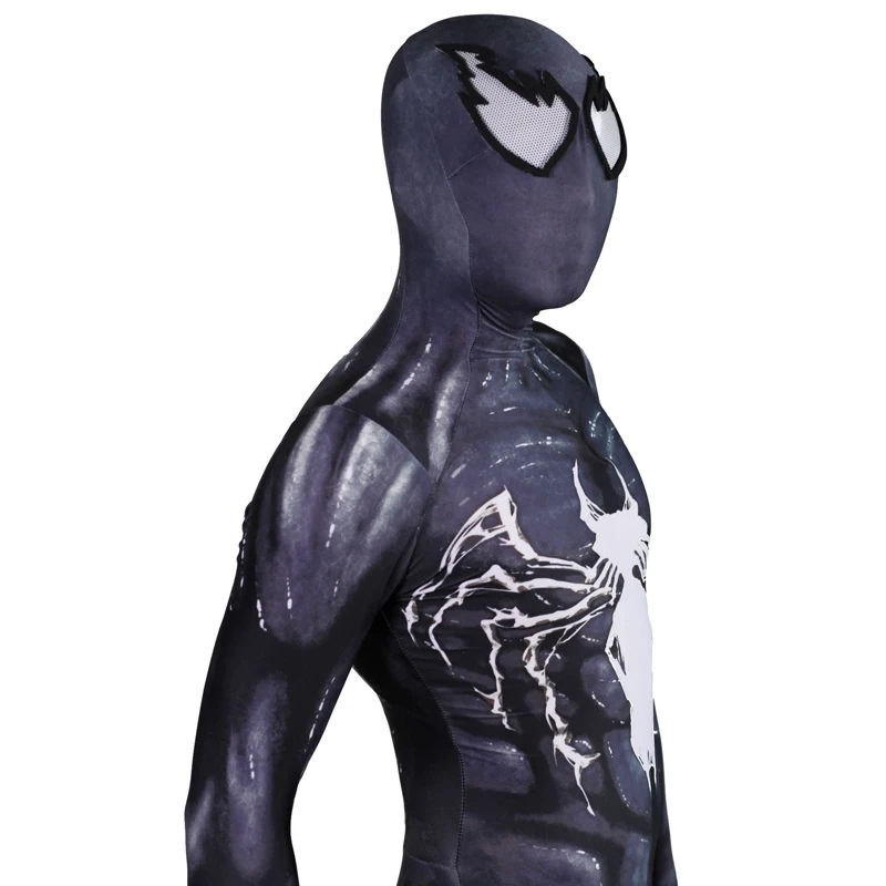 Черный человек-паук костюм Venom маска для взрослых женщин мужчин паук Гвен человек