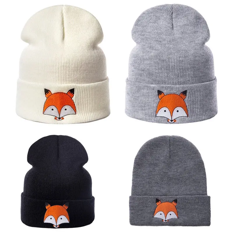 2018 Brand New Infant Kids Baby Girls Boys Warm Winter Hats Solid Knit Cotton Caps Knitted Beanies 4 Colors | Детская одежда и