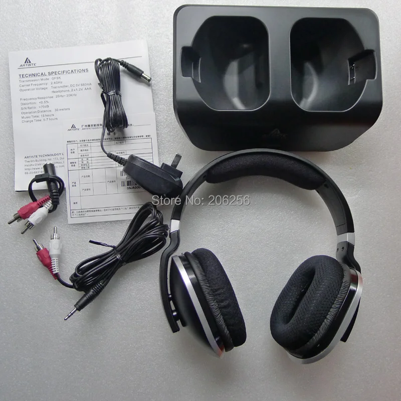 Беспроводная стереогарнитура Artiste 2 4 ГГц Hi Fi для ПК ТВ|headsets for ip phones|headset sennheiserheadset hd