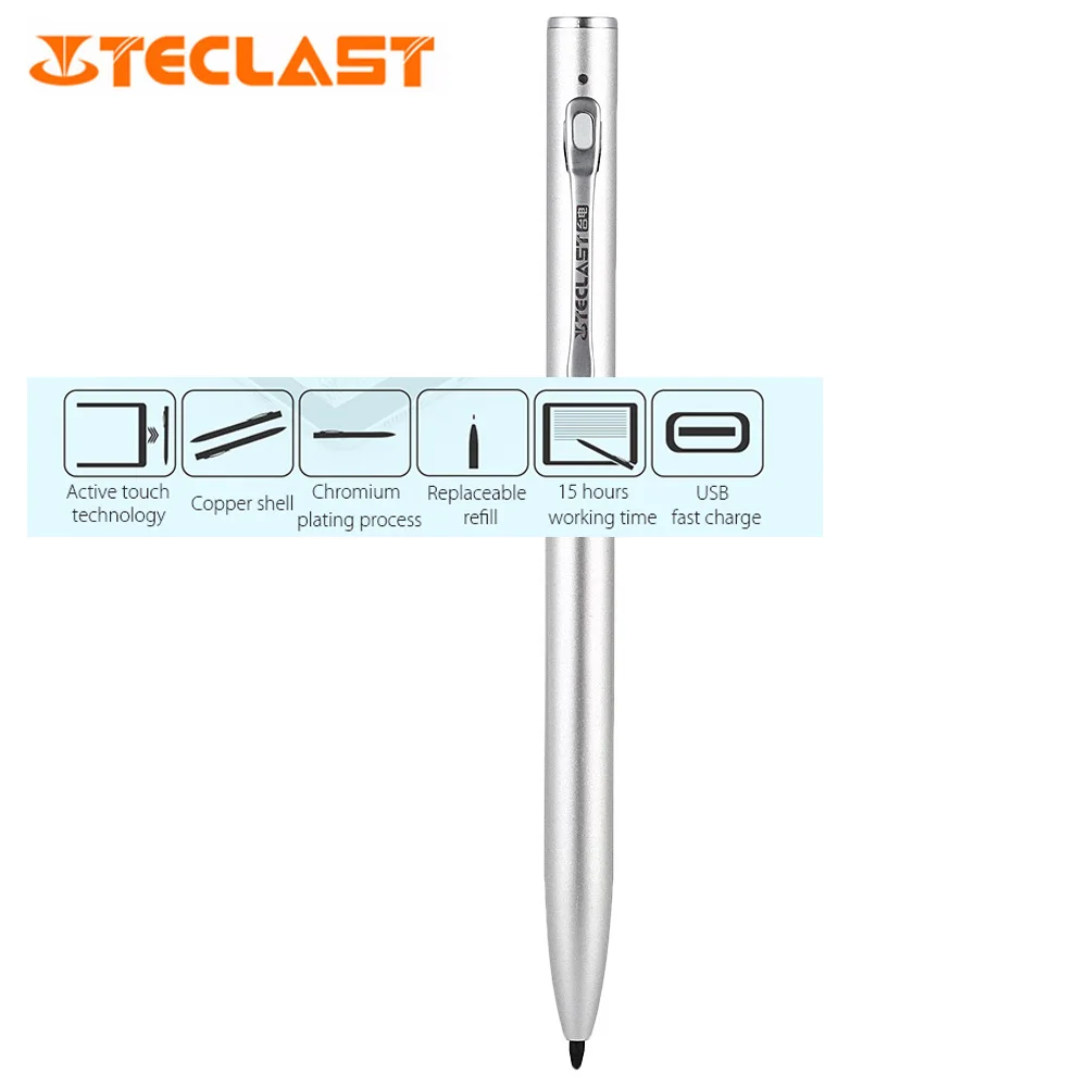 TL-T10S оригинальный Teclast активный стилус для X5 Pro/Tbook 10 S/Tbook 16 Мощность/Tbook Pro Активный