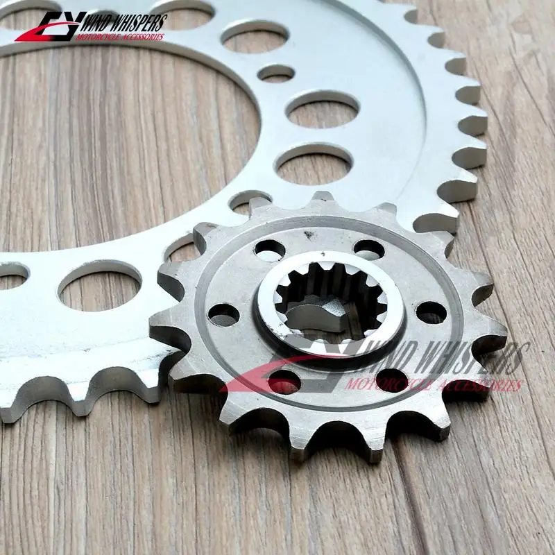 Передние и задние звездочки мотоцикла для Yamaha YZF R6 YZF600 2006 2018 (525) 45T / 15T|Звездочка цепи| |