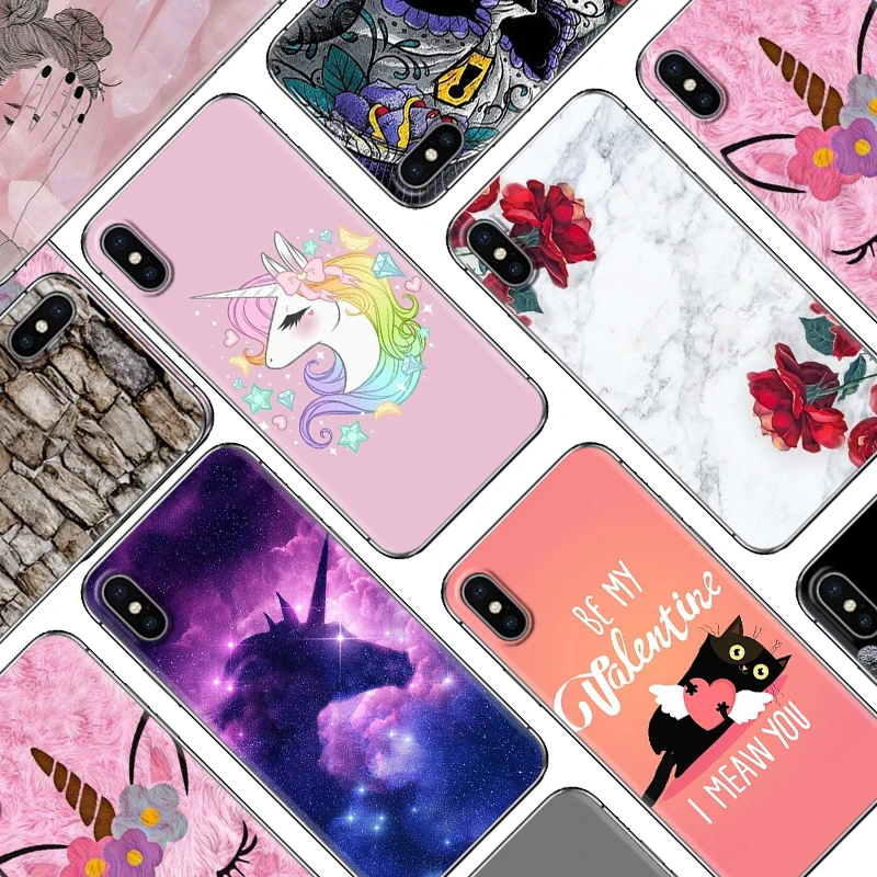 Ins Style Soft Phone Case For Asus Zenfone ZC520TL/ ZC553KL/ ZB552KL/ ZS620KL(ZE620KL) Colorful Painted TPU Silicone Cover |