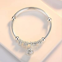ethnic style fashion women jewelry cuff charm bracelet bell bangle women fashion simple bangles gift jewelry