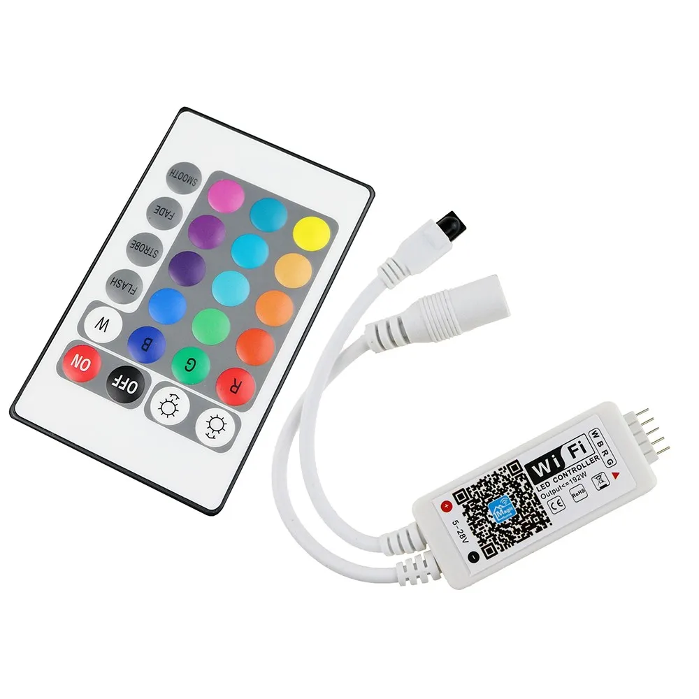 WIFI RGBW LED контроллер DC12V IOS/Android мобильный телефон беспроводной пульт