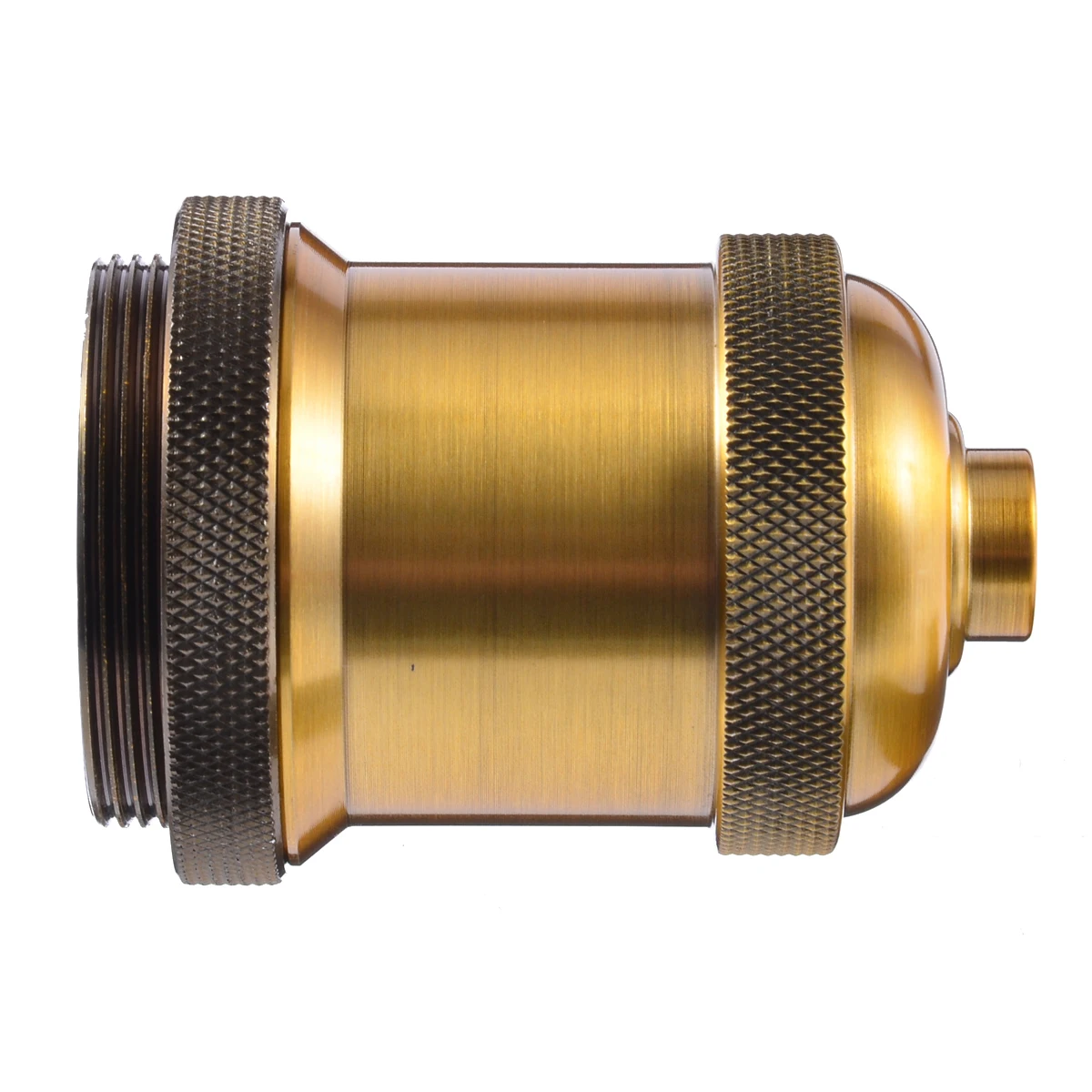 

E27 Retro Lamp Holder Vintage Screw Aluminum Light Socket Keyless Lamp Base for E27 Bulbs Decorative Light Fittings Lamp Head