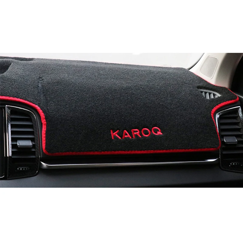Для Skoda Karoq 2017 2018 2019 2020 приборной панели автомобиля крышка коврики Избегайте