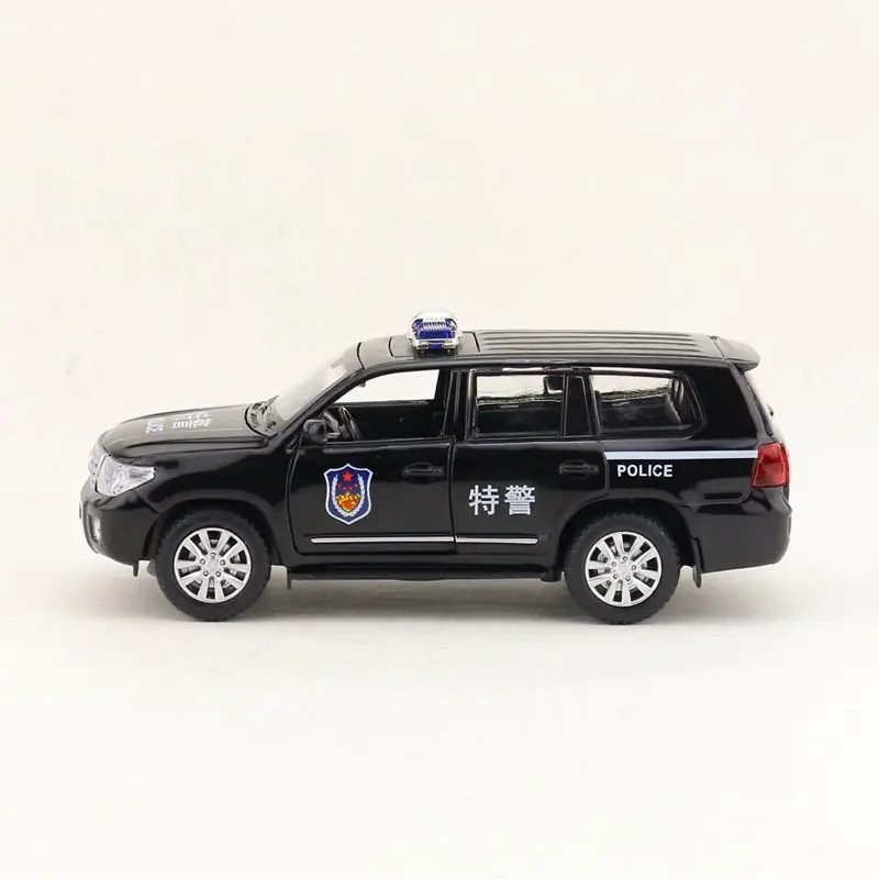 Масштаб 1:32/литая металлическая Игрушечная модель/Toyota Land Cruiser SUV Police/автомобиль со