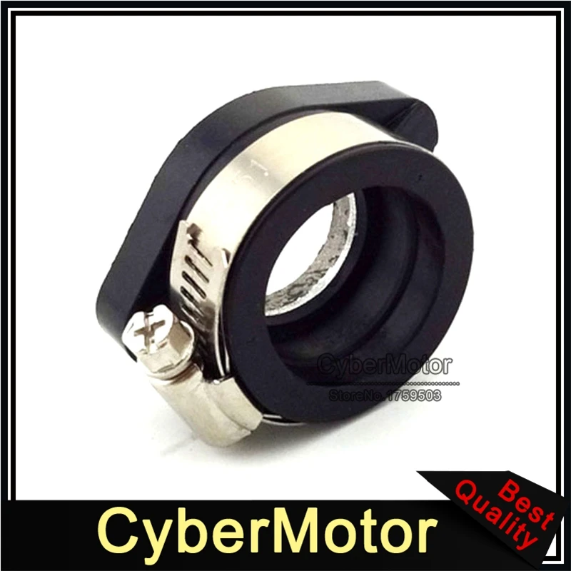 Впускной Mainfold адаптер резиновый фланец трубы для Mikuni VM24 Keihin PE24 PE26 PE28 OKO карбюратор