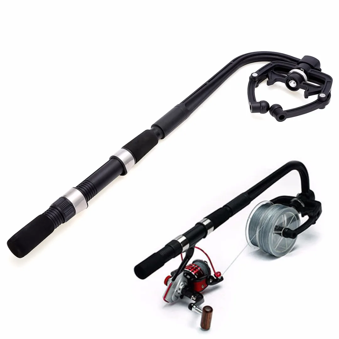 

Portable Fishing Line Spooling Station Reel Spooler Winder Winding System Fishing Tools Accessories Black
