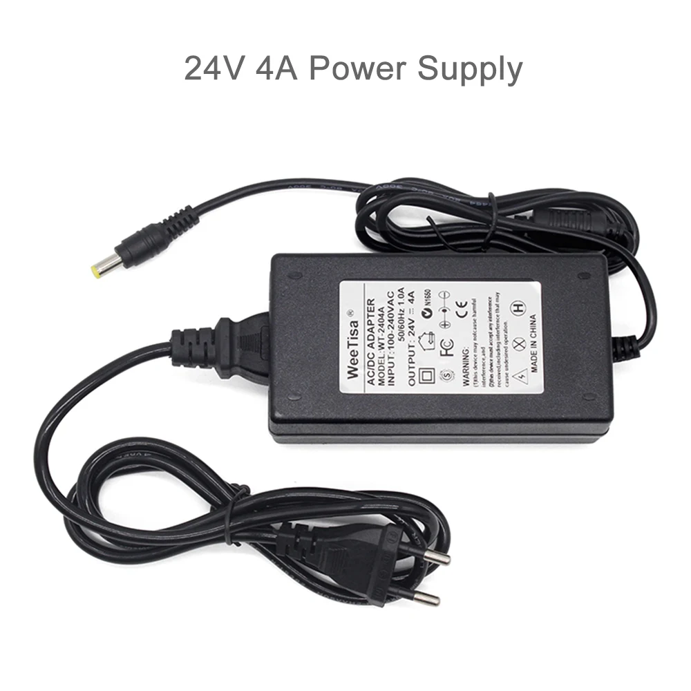 24 V адаптер питания 2A 3A 4A 5A Светодиодный источник Вольт драйвер AC 110V 220V к DC для CCTV