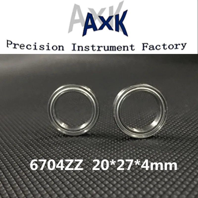 2021 Top Fashion Real: 6704zz подшипник Abec 3 (10 шт.) 20x27x4 мм тонкий срез 6704 Zz шариковые подшипники