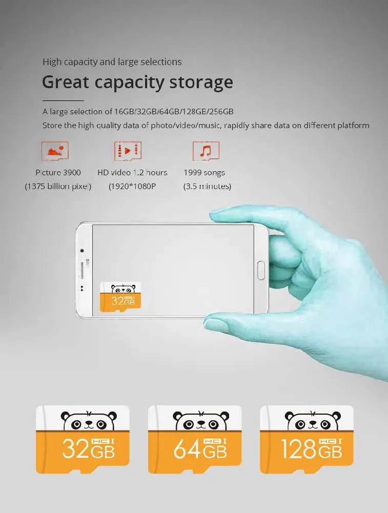EastVita Cartoon 32 Гб 64 128 Micro SD карта памяти флэш память Microsd r20|Картриджи| |