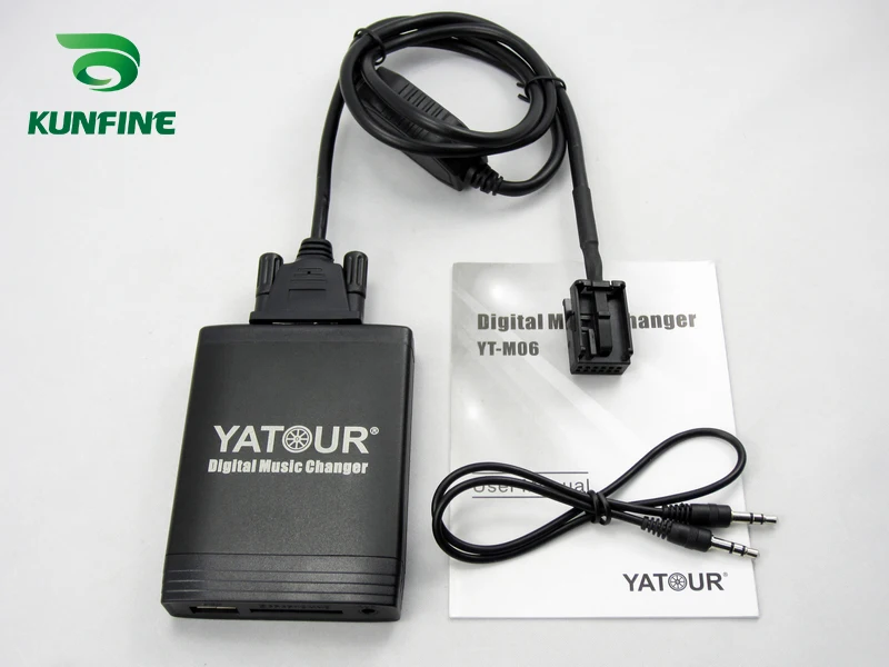Автомобильный цифровой музыкальный чейнджер USB SD Aux MP3 интерфейс автомобиля