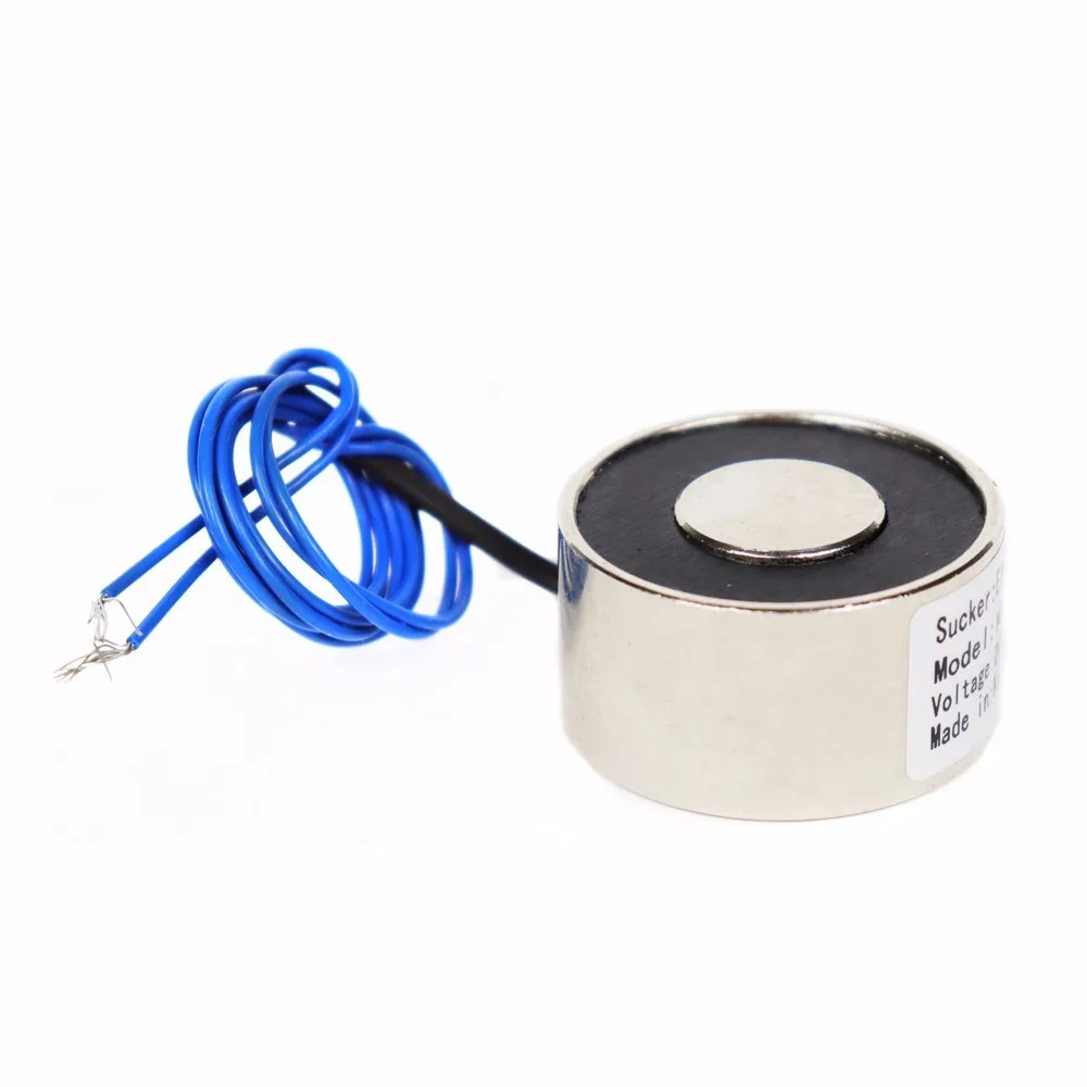 30*25 Dc 6v 12v 24v электромагнит подъема 12kg качество соленоида присоска держания