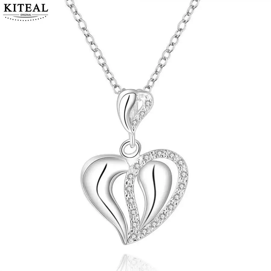 KITEAL 925 Горячая Новая мода Серебряный цвет кулон для женщин n face sijkdf чокер