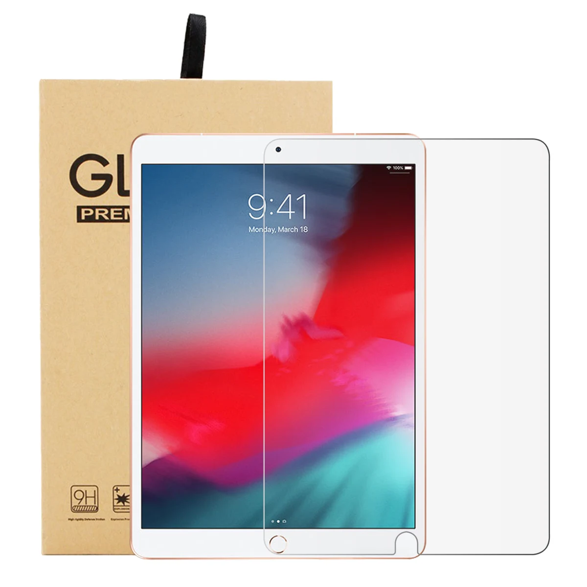 IPad Air 2019 Французский клавиатура с подсветкой Bluetooth forSeparable планшеты кожаный чехол