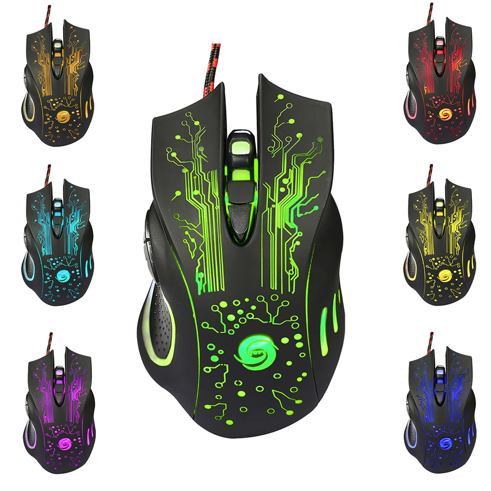 HXSJ J100 35 клавиш односторонняя игровая клавиатура USB Проводная и мышь механическая