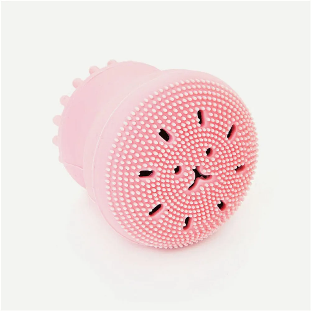 Ovonni мультфильм милый Puff кисть щетка для чистки мягкой кожи Малый осьминог