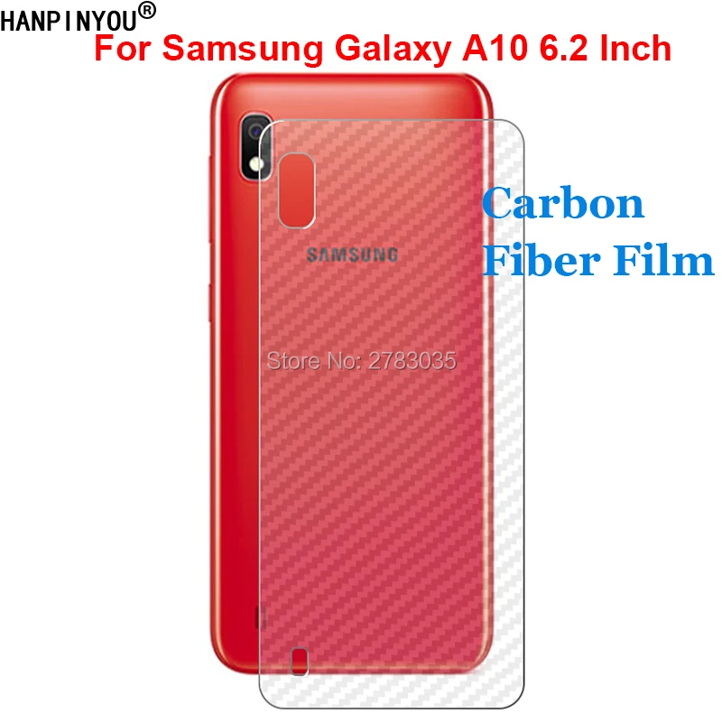Прочная защитная пленка для Samsung Galaxy A10 Защитная задней панели из углеродного