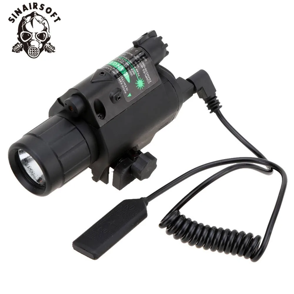 2 в 1 страйкбол охота M6 CREE светодиодный фонарь 200LM прицел тактический