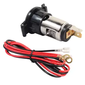 12 В 24 в USB Автомобильное зарядное устройство для прикуривателя, адаптер питания, набор кабелей с предохранителем, функция автомобильного прикуривателя 2018