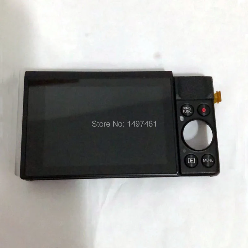 Новый сенсорный ЖК экран в сборе с шарниром и рамкой для замены Canon Powershot G7X mark II