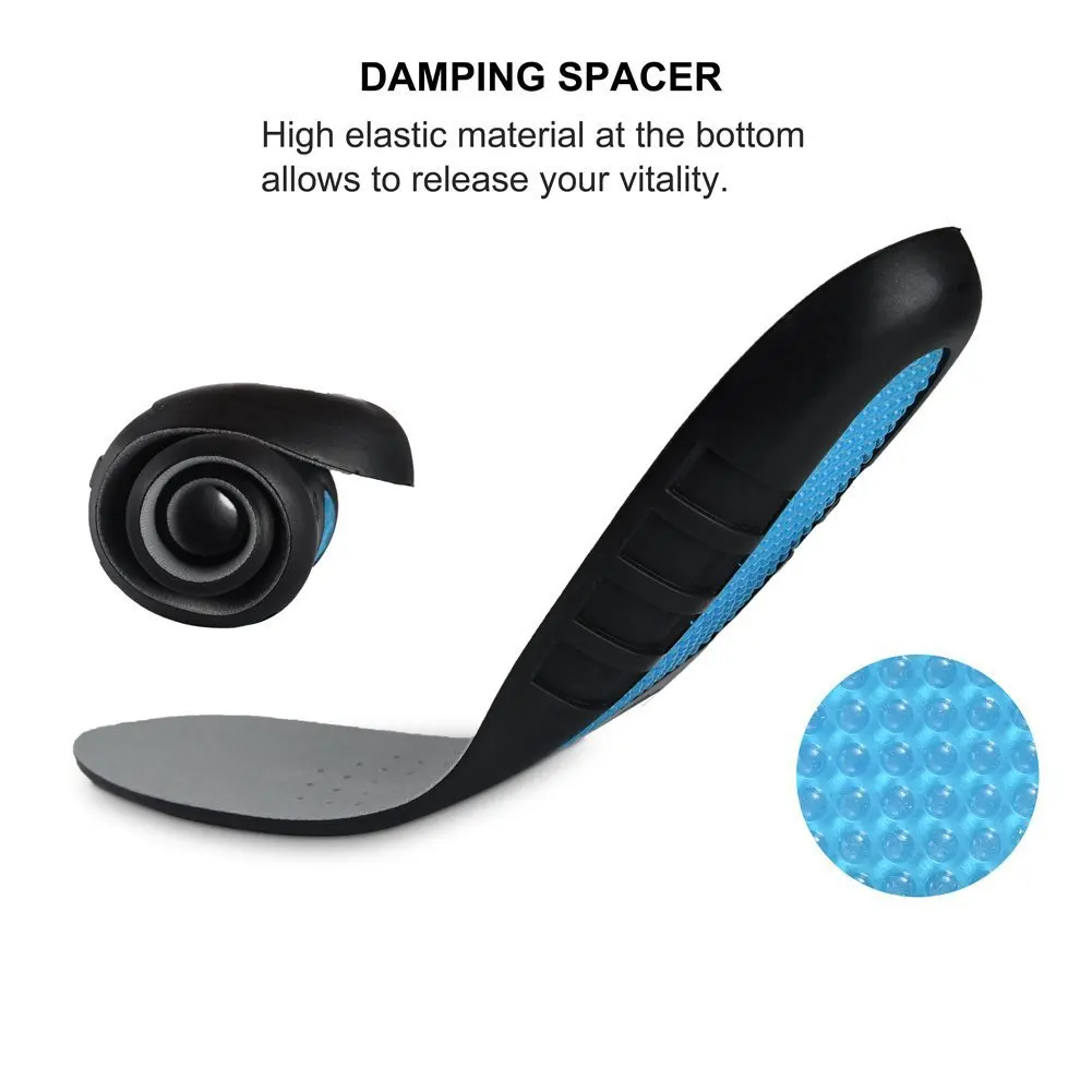 

Insoles For Shoes Top Quality Cushions Shock Absorption Breathable Comfortable Foot Pain Relieve Shoe Insoles For Men And Women