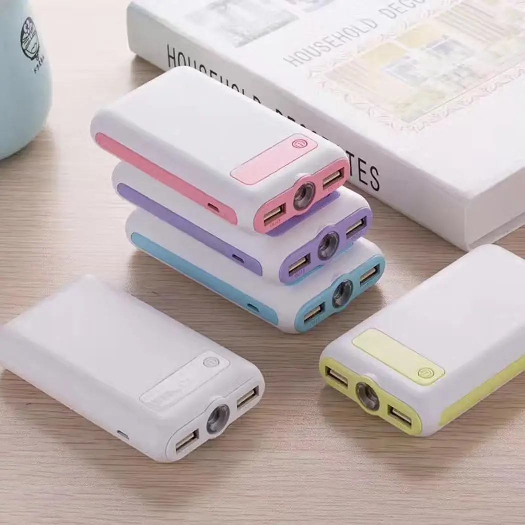 Модные Портативный Большой ёмкость Dual USB 60% выход цифровой дома офиса открытый 2 ~ 4