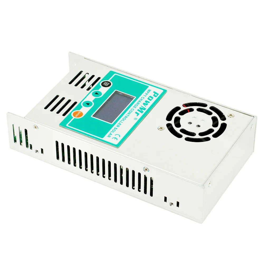 Powmr Mppt 60A Контроллер заряда и разряда 12 В 24 в 36 48 авто для Max 190Vdc Pv вход