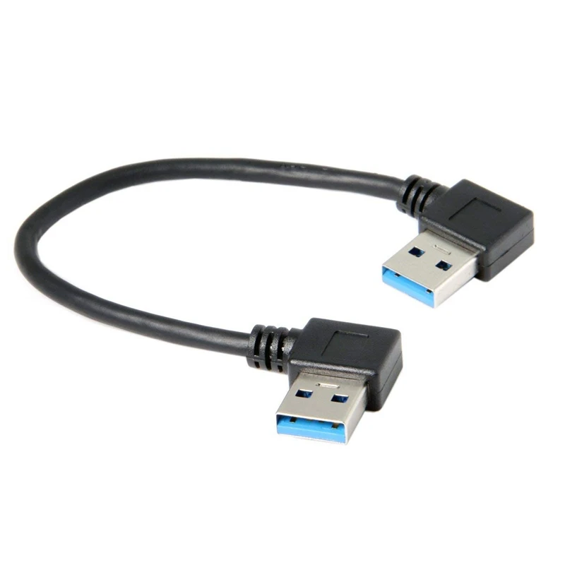 USB 3 0 Type A 90 градусов прямоугольный правый угловой кабель для передачи данных