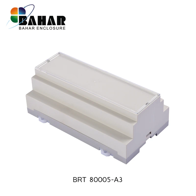 4PCS/lot plastic din rail enclosure abs boxes for electronic projects circuit housing junction box PLC case 158*87*60mm | Обустройство