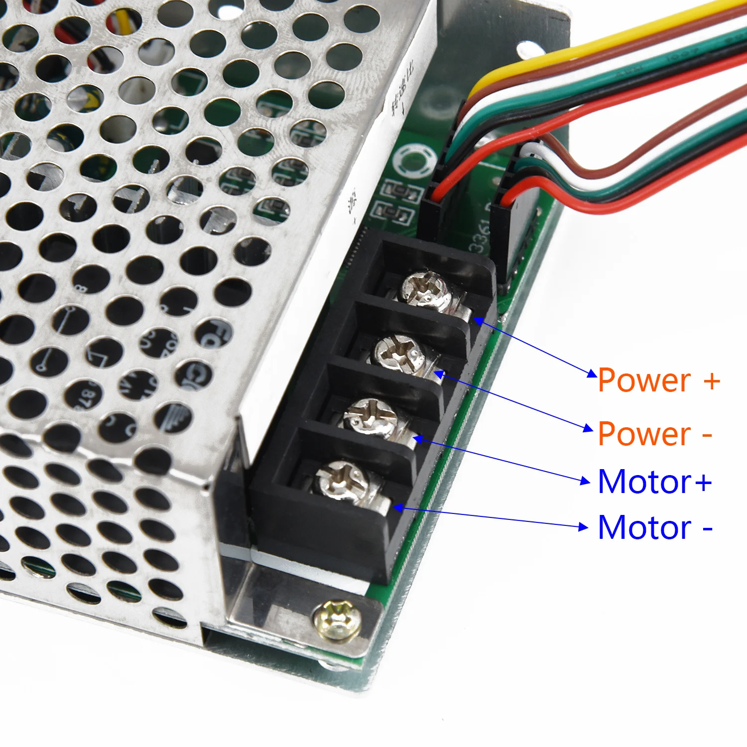 Pro DC10 55V 12В 24В 36В 60А ШИМ Матовый контроллер скорости двигателя постоянного тока 10В