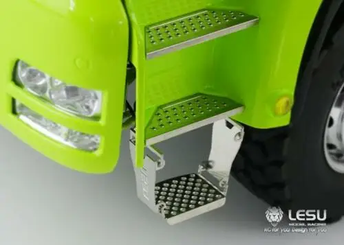 LESU металлическая педаль для кабины RC 1/14 MAN TGS гидравлический самосвал грузовик