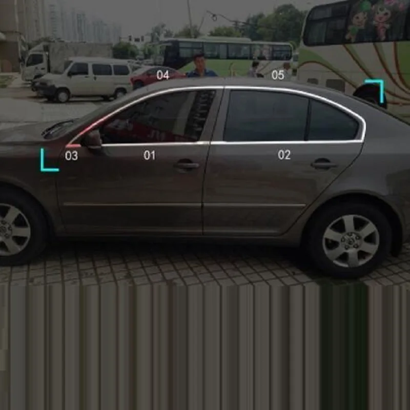 DEL # Авто декоративные окна педаль экстерьер Dashing отделка автомобиля тюнинговые