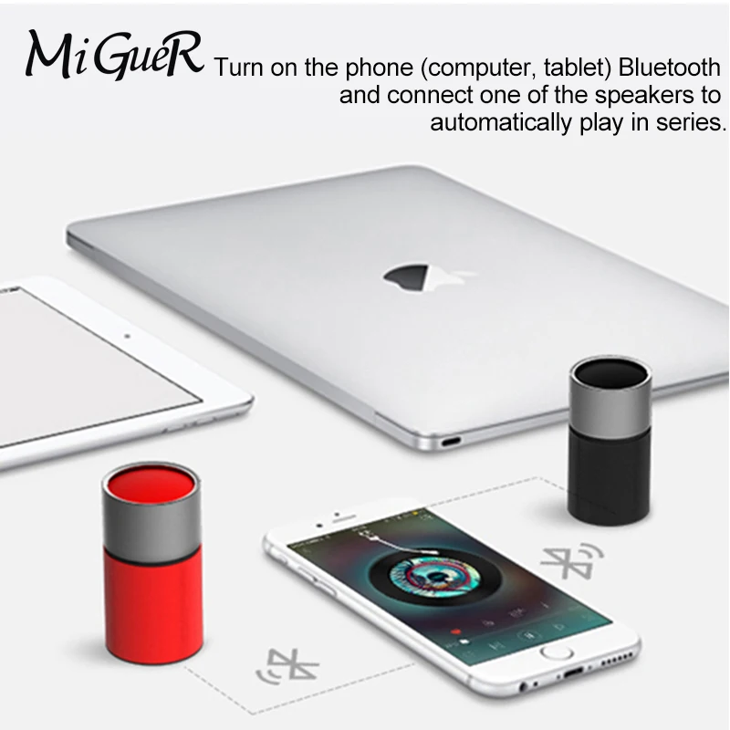 I6 Mini Double Outdoor Portable Dual Channel High Quality Stereo Surround Can Play Wireless Bluetooth Speaker Independently | Электроника