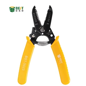 Плоскогубцы для зачистки проводов, плоскогубцы из закаленной стали с медным кабелем, 5023-0,25 мм, 20-30AWG