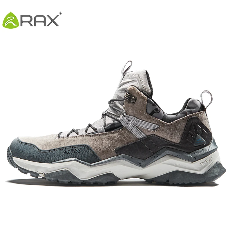 Rax Men Hiking Shoes Waterproof Outdoor Sneakers for Men Lightweight Outdoor Jogging Shoes Mountain Shoes for Men Trekking Shoes