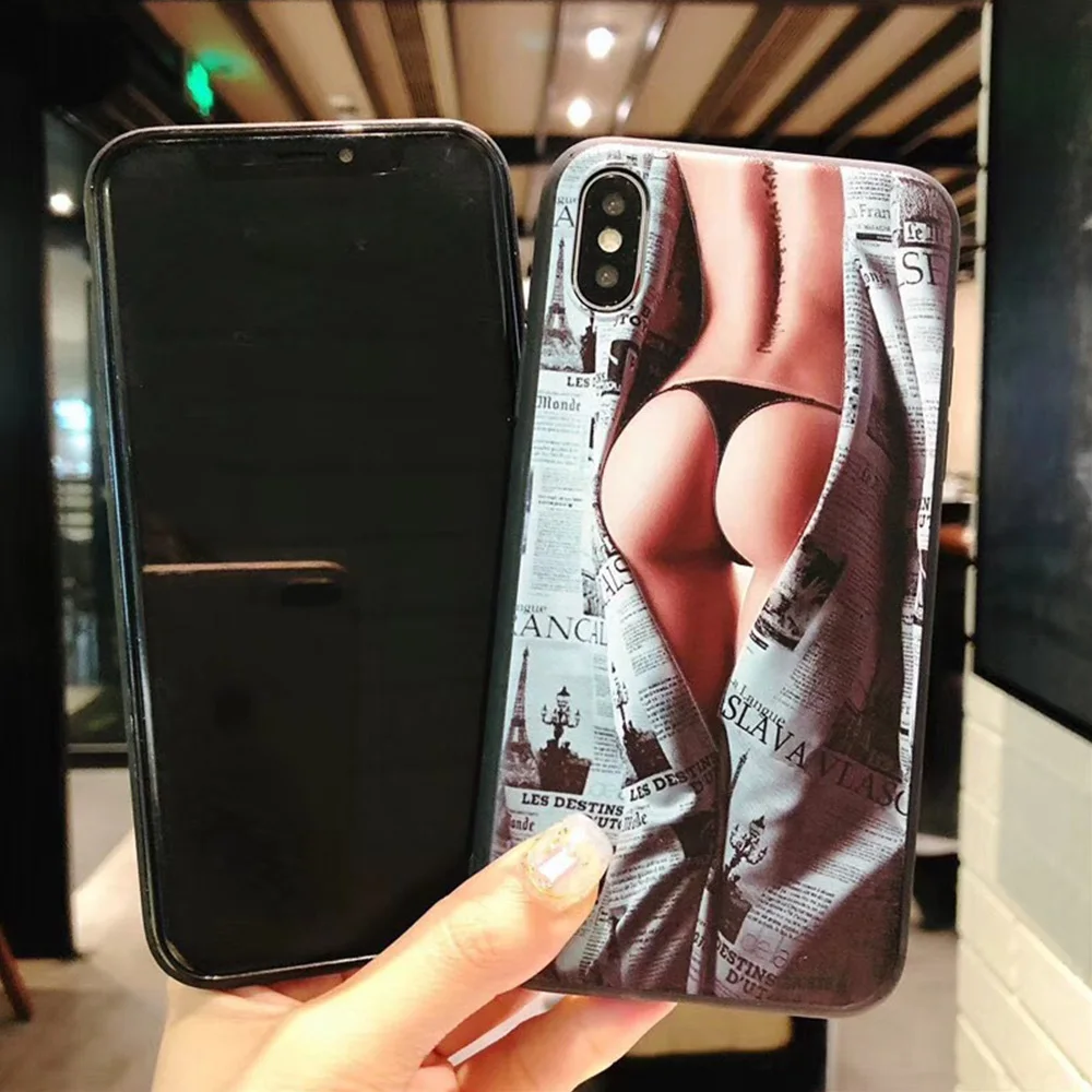 Foaber для iPhone X Xs Max XrFashion Женственная Дамская обувь чехол телефона татуировки