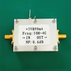Малошумный LNA 0,05-4G NF = 0,6дб широкополосный усилитель HF FM VHF UHF Ham Радио Напряжение питания: + 5 В
