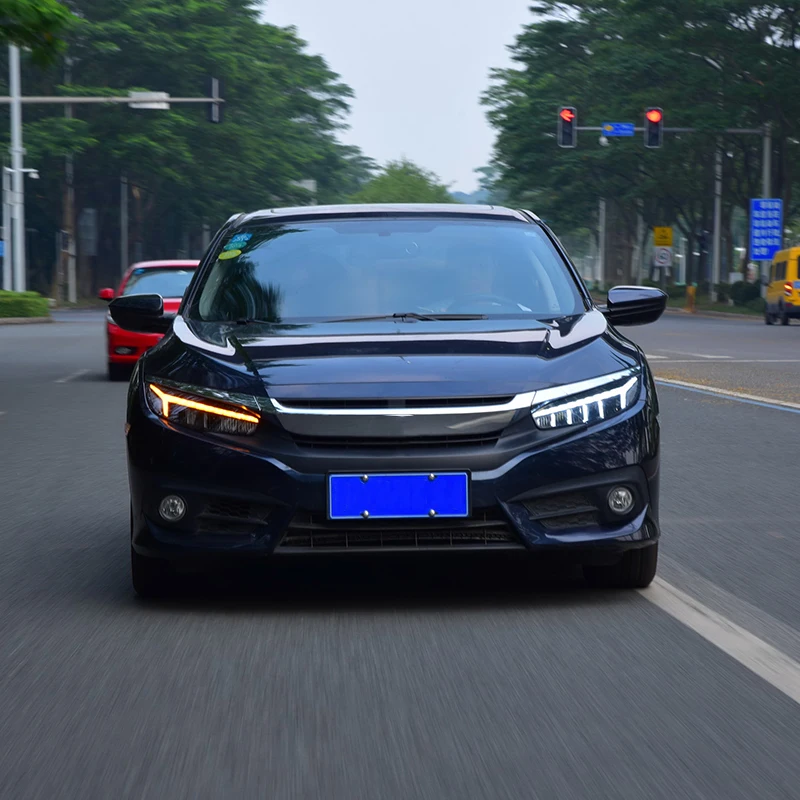 Головной светильник в сборе для Honda Civic 2016 2020 полный светодиодный источник