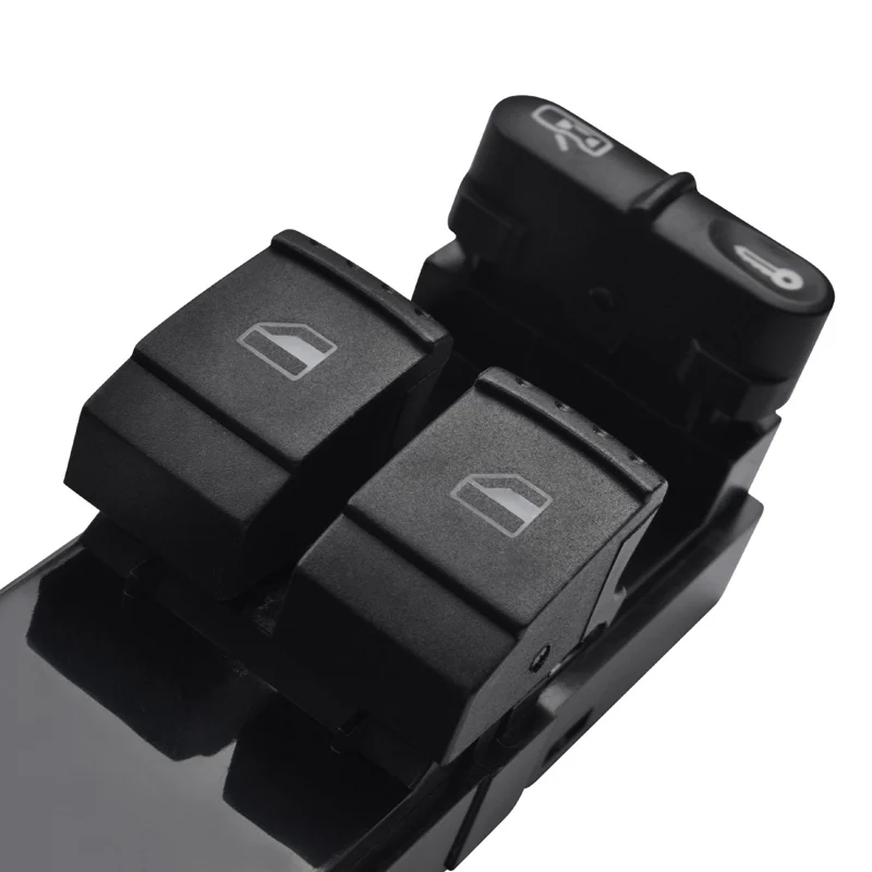 Переключатель управления боковым стеклом SPEEDWOW 1J3959857A для SKODA FABIA 6Y OCTAVIA A4 1U черно