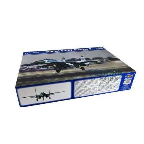 Trumpeter 1/32 02224 Soviet SU27 Flanker B Aircraft Airplane Static Model Kit TH05304-SMT2 | Игрушки и хобби
