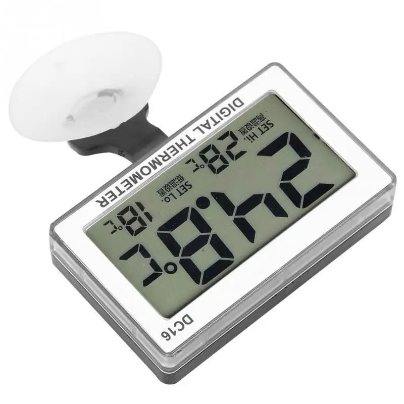 DC 16V LCD цифровой термометр для аквариума Водонепроницаемый Температурный