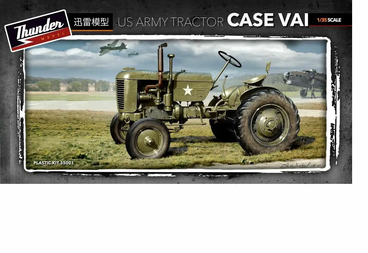 Thunder Model 1/35 #35001 армейский чехол для трактора комплект моделей VAI|Наборы сборки
