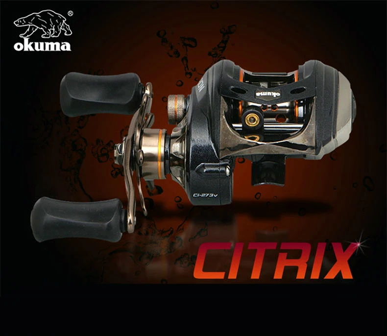 Рыболовная катушка OKUMA 8BB прочная металлическая для ловли карпа с левой/правой