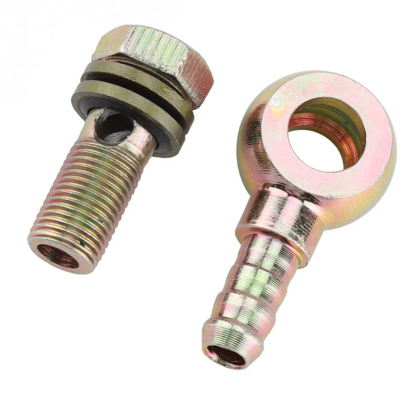 2 шт./компл. M12x1.25mm мотоцикл ремонт масляный радиатор затычка для арматуры шаровой головкой адаптер Фирменная Новинка и высокое качество детали из углеродистой стали