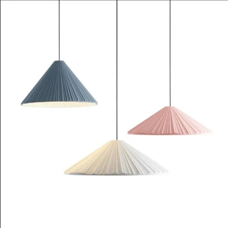 

Japanese Simple Chandelier Bedside lamp Home entrance Bar Balcony Creative Fashion Resin Chandelier Umbrella