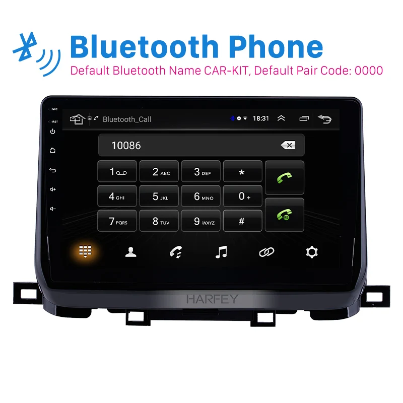Harfey 10 1 &quotAndroid 8 для KIA SportageR 2018 HD Touchsreen Bluetooth Авто радио GPS WIFI стерео Поддержка SWC 3G