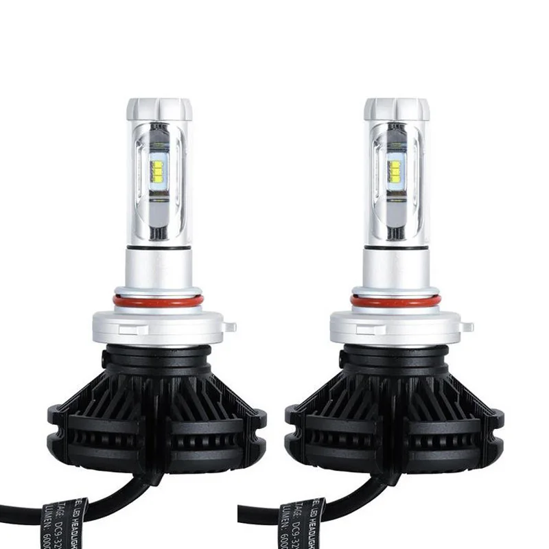 LARATH X3 H11 светодиодный лампы для передних фар H7 H4 H8 H3 9005 H1 50 Вт 6000LM/Комплект 4300 К 6000